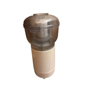 Vintage Sunbeam Oskar Jr. Chopper Plus Mini Food Processor Chopper Model 14131